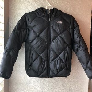 Kids North face reversible coat